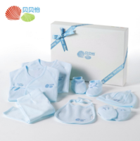 新生儿礼盒7件装春夏季宝宝套装0-3个月初生6婴儿母婴用品